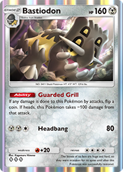 Bastiodon Space-Time Smackdown Card List