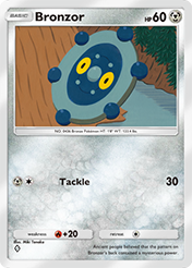 Bronzor Space-Time Smackdown Card List