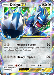 Dialga EX Deluxe Pack EX Card List