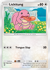 Lickitung Deluxe Pack EX Card List