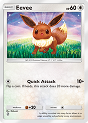 Eevee Space-Time Smackdown Card List