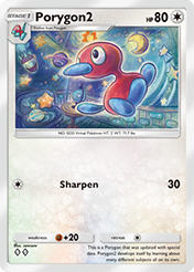 Porygon2 Space-Time Smackdown Card List