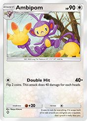 Ambipom Space-Time Smackdown Card List