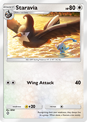 Staravia Space-Time Smackdown Card List
