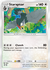Staraptor Space-Time Smackdown Card List