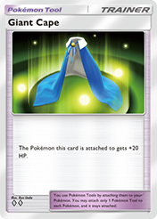 Giant Cape Deluxe Pack EX Card List