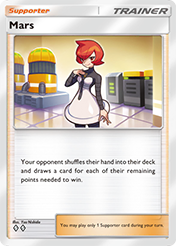 Mars Deluxe Pack EX Card List
