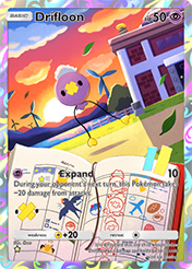 Drifloon Space-Time Smackdown Card List