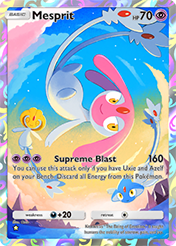 Mesprit Space-Time Smackdown Card List
