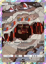 Heatran Space-Time Smackdown Card List