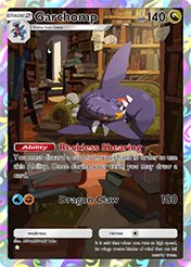 Garchomp Space-Time Smackdown Card List