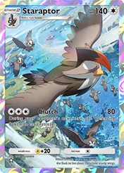Staraptor Space-Time Smackdown Card List