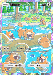 Bidoof Space-Time Smackdown Card List