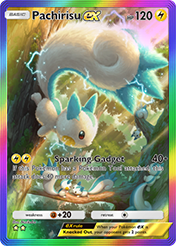 Pachirisu EX Space-Time Smackdown Card List