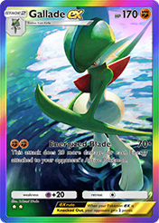 Gallade EX Space-Time Smackdown Card List
