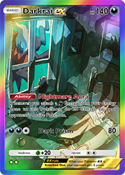 Darkrai EX Space-Time Smackdown Card List