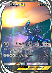 Dialga EX Space-Time Smackdown Card List