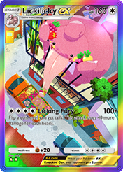 Lickilicky EX Space-Time Smackdown Card List
