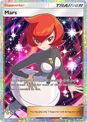 Mars Space-Time Smackdown Card List