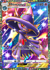 Mismagius EX Space-Time Smackdown Card List