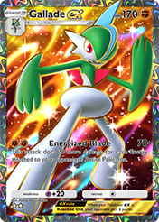 Gallade EX Space-Time Smackdown Pokemon Pocket Card