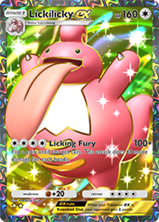 Lickilicky EX Space-Time Smackdown Card List