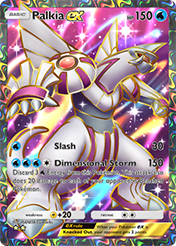 Palkia EX Space-Time Smackdown Card List