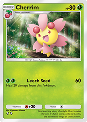 Cherrim Triumphant Light Card List