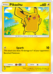 Pikachu Triumphant Light Card List