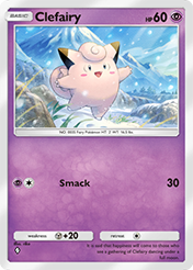 Clefairy Triumphant Light Card List