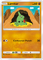 Larvitar Triumphant Light Card List