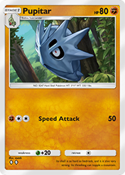 Pupitar Triumphant Light Card List