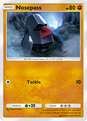 Nosepass Deluxe Pack EX Card List