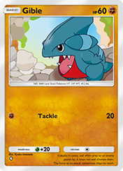 Gible Deluxe Pack EX Card List