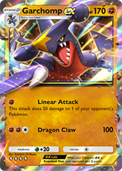 Garchomp EX Deluxe Pack EX Card List