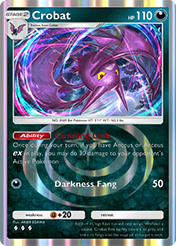 Crobat Deluxe Pack EX Card List