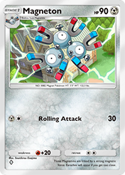 Magneton Triumphant Light Pokemon Pocket Card