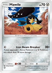 Mawile Triumphant Light Card List