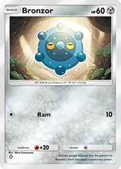 Bronzor Triumphant Light Card List