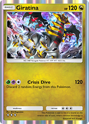 Giratina Triumphant Light Card List