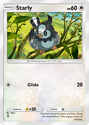 Starly Triumphant Light Pokemon Pocket Card