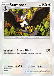 Staraptor Triumphant Light Pokemon Pocket Card