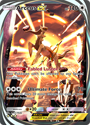 Arceus EX Triumphant Light Pokemon Pocket Card