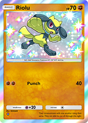 Riolu Shining Revelry Card List