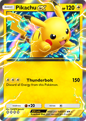 Pikachu EX Deluxe Pack EX Card List