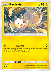 Pachirisu Shining Revelry Pokemon Pocket Card