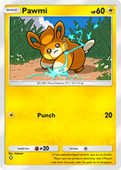 Pawmi Shining Revelry Card List