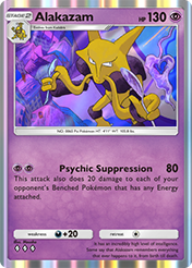 Alakazam Shining Revelry Card List