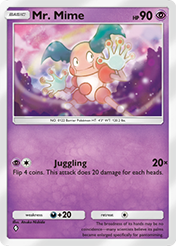 Mr. Mime Shining Revelry Pokemon Pocket Card