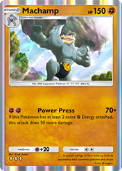 Machamp Shining Revelry Card List
